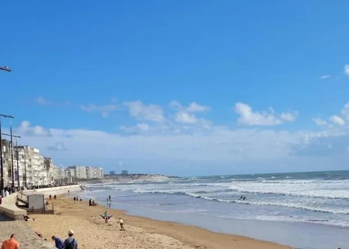 דירה Les Pins - 3 Pieces - Vue Sur Piscine - 600m - D'olonne