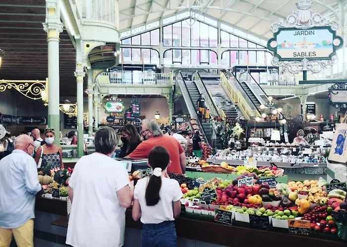 דירה Les Pins - 3 Pieces - Vue Sur Piscine - 600m - D'olonne *